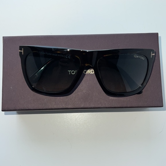 Men’s Tom Ford sunglasses Morgan frames tortoise color - Picture 2 of 6